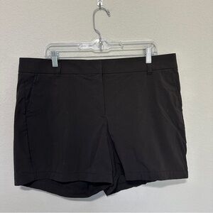 J Crew Black Lightweight Shorts Womens Size 16 Stretch 5” Inseam Summer Spring